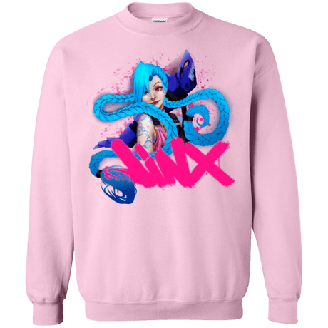 Sweatshirts Light Pink / Small Jinx Crewneck Sweatshirt