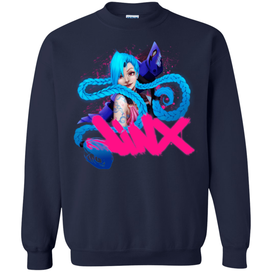 Sweatshirts Navy / Small Jinx Crewneck Sweatshirt