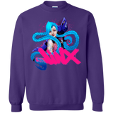 Sweatshirts Purple / Small Jinx Crewneck Sweatshirt