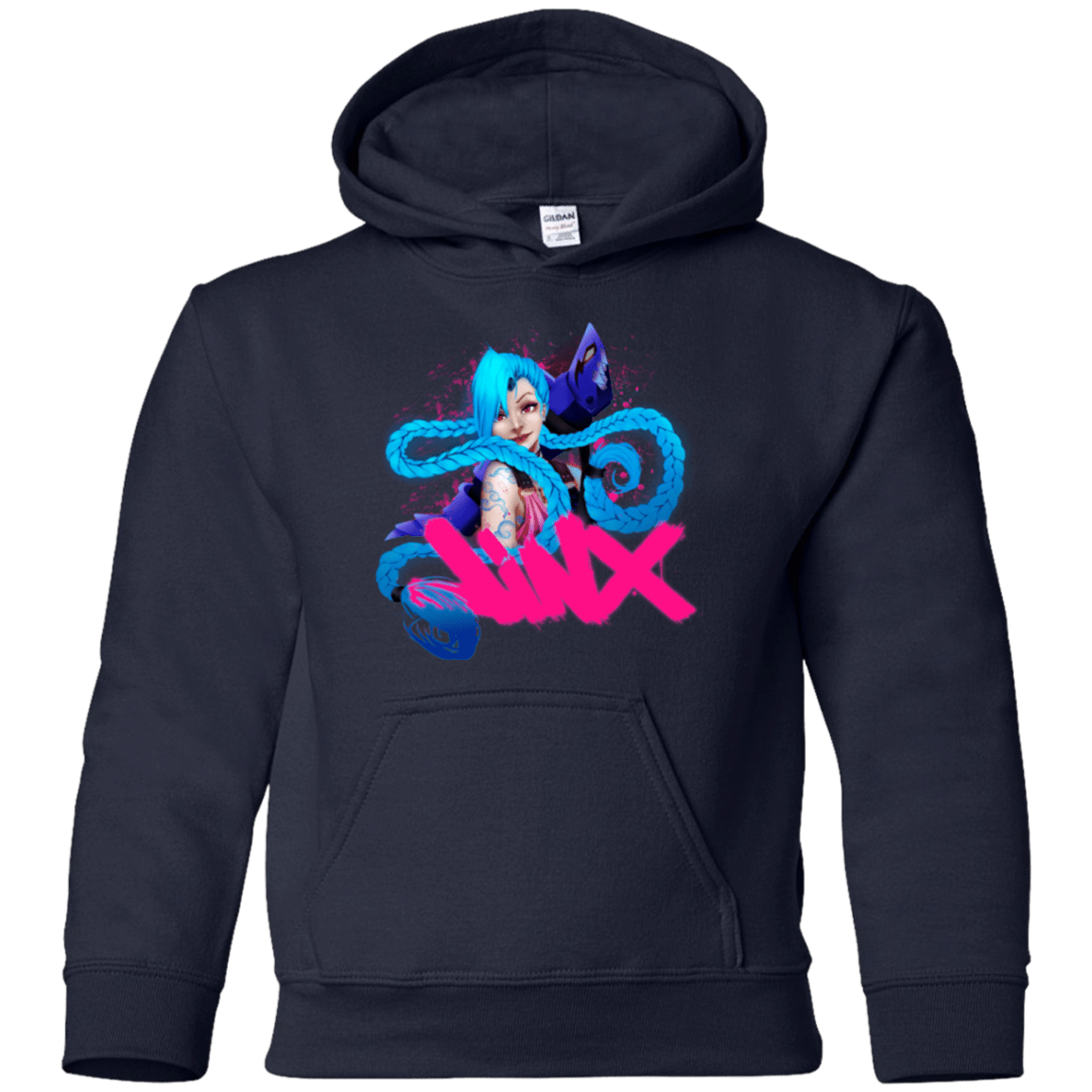 Sweatshirts Navy / YS Jinx Youth Hoodie