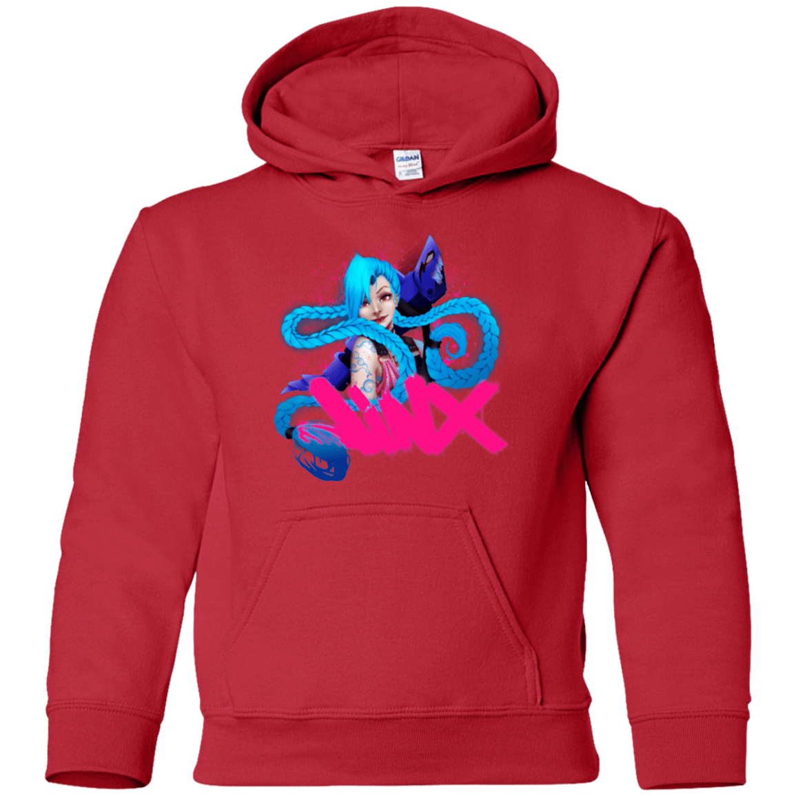 Sweatshirts Red / YS Jinx Youth Hoodie