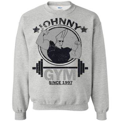 Sweatshirts Ash / Small Johnny Gym Crewneck Sweatshirt