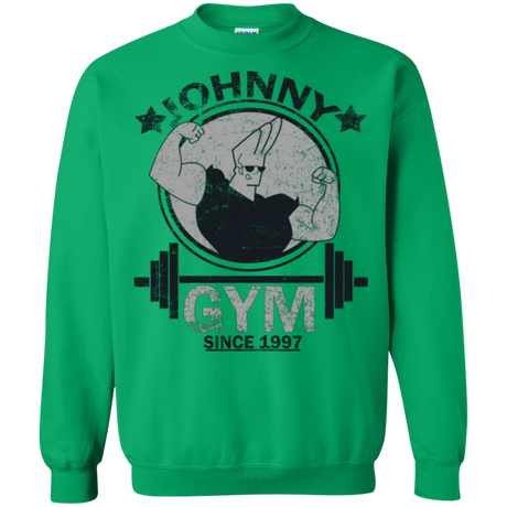 Sweatshirts Irish Green / Small Johnny Gym Crewneck Sweatshirt