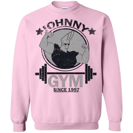 Sweatshirts Light Pink / Small Johnny Gym Crewneck Sweatshirt