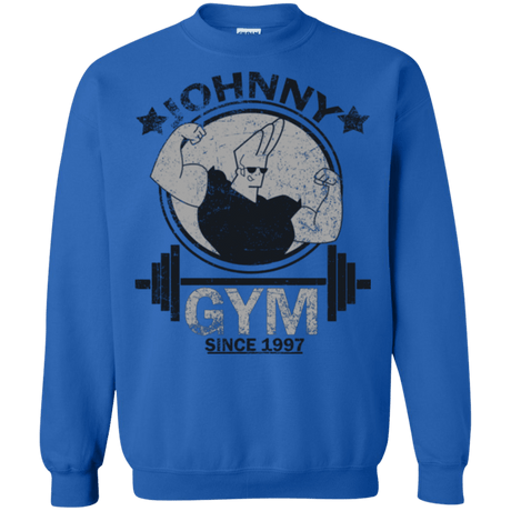 Sweatshirts Royal / Small Johnny Gym Crewneck Sweatshirt