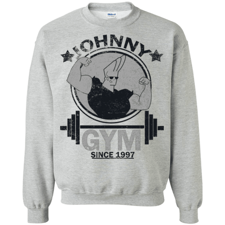 Sweatshirts Sport Grey / Small Johnny Gym Crewneck Sweatshirt