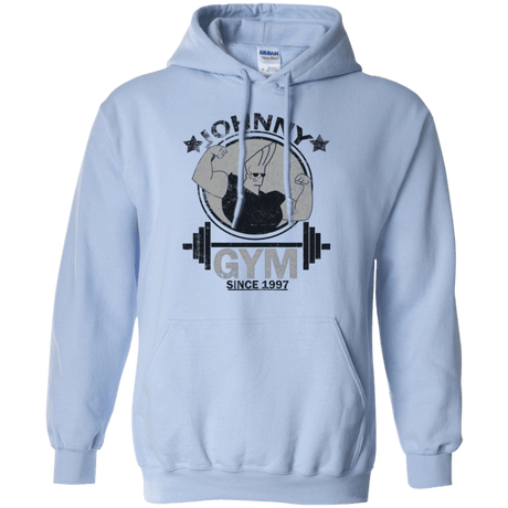 Sweatshirts Light Blue / Small Johnny Gym Pullover Hoodie