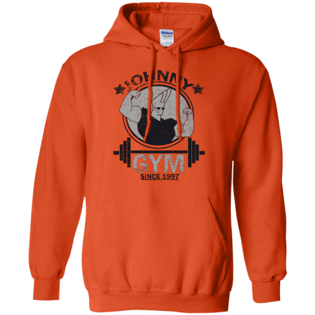 Sweatshirts Orange / Small Johnny Gym Pullover Hoodie