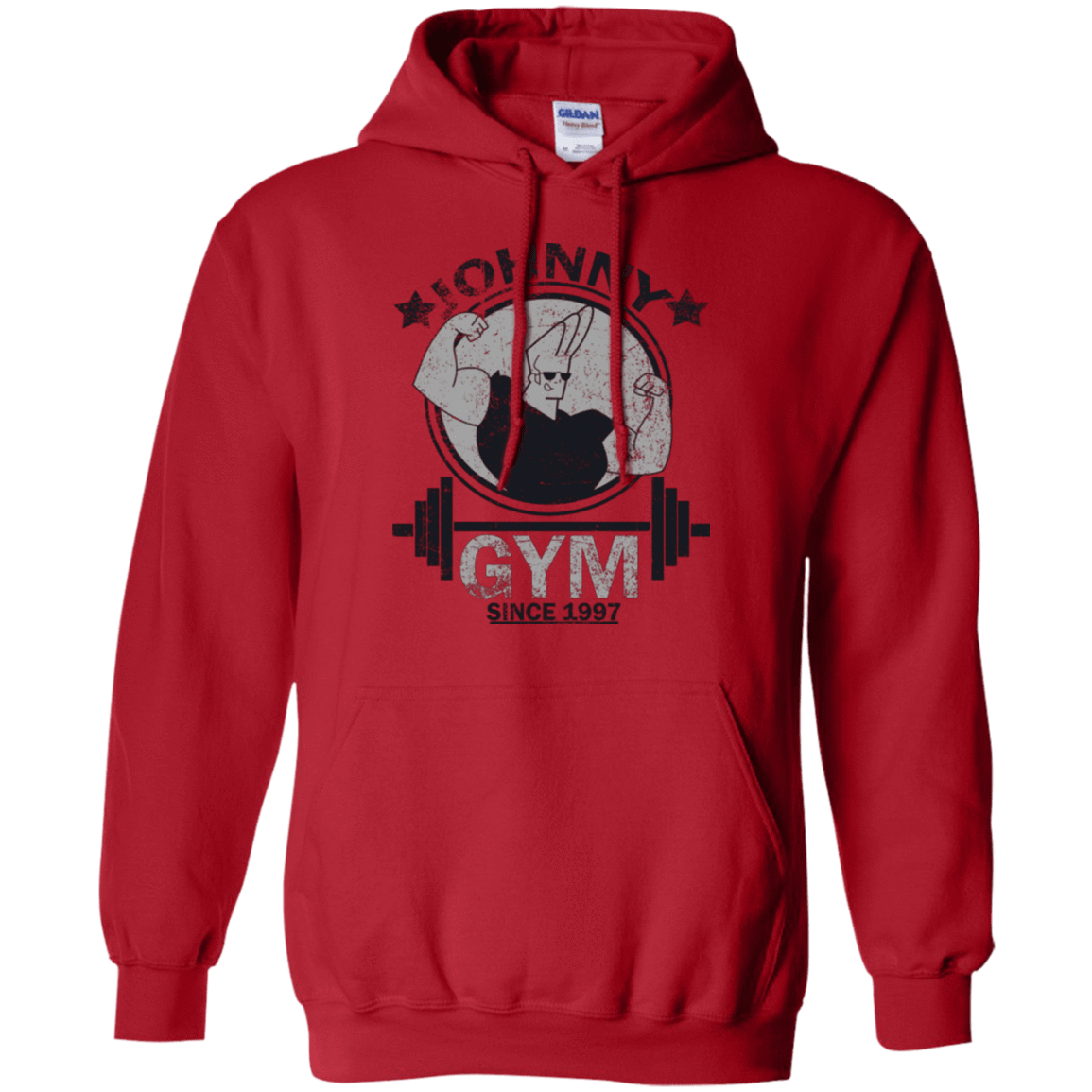 Sweatshirts Red / Small Johnny Gym Pullover Hoodie