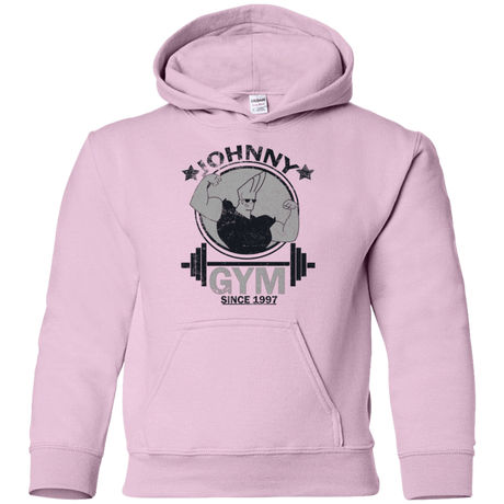 Sweatshirts Light Pink / YS Johnny Gym Youth Hoodie