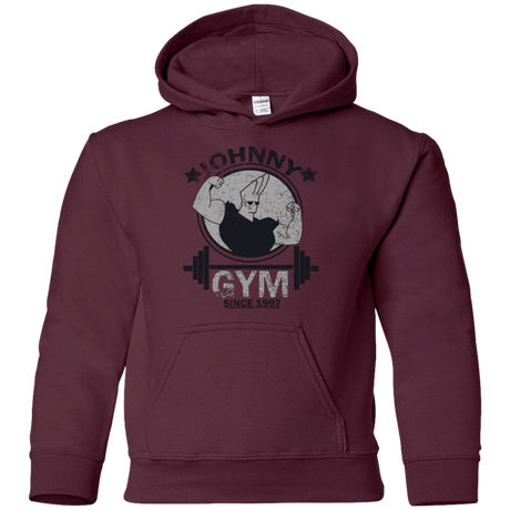 Sweatshirts Maroon / YS Johnny Gym Youth Hoodie