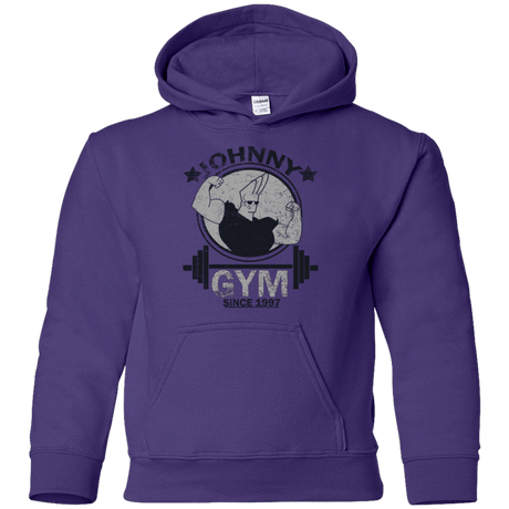 Sweatshirts Purple / YS Johnny Gym Youth Hoodie