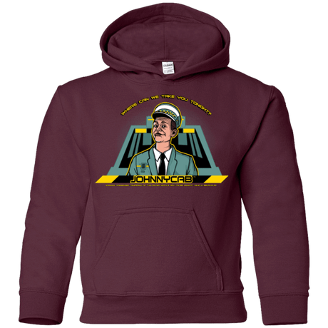 Sweatshirts Maroon / YS Johnnycab Youth Hoodie