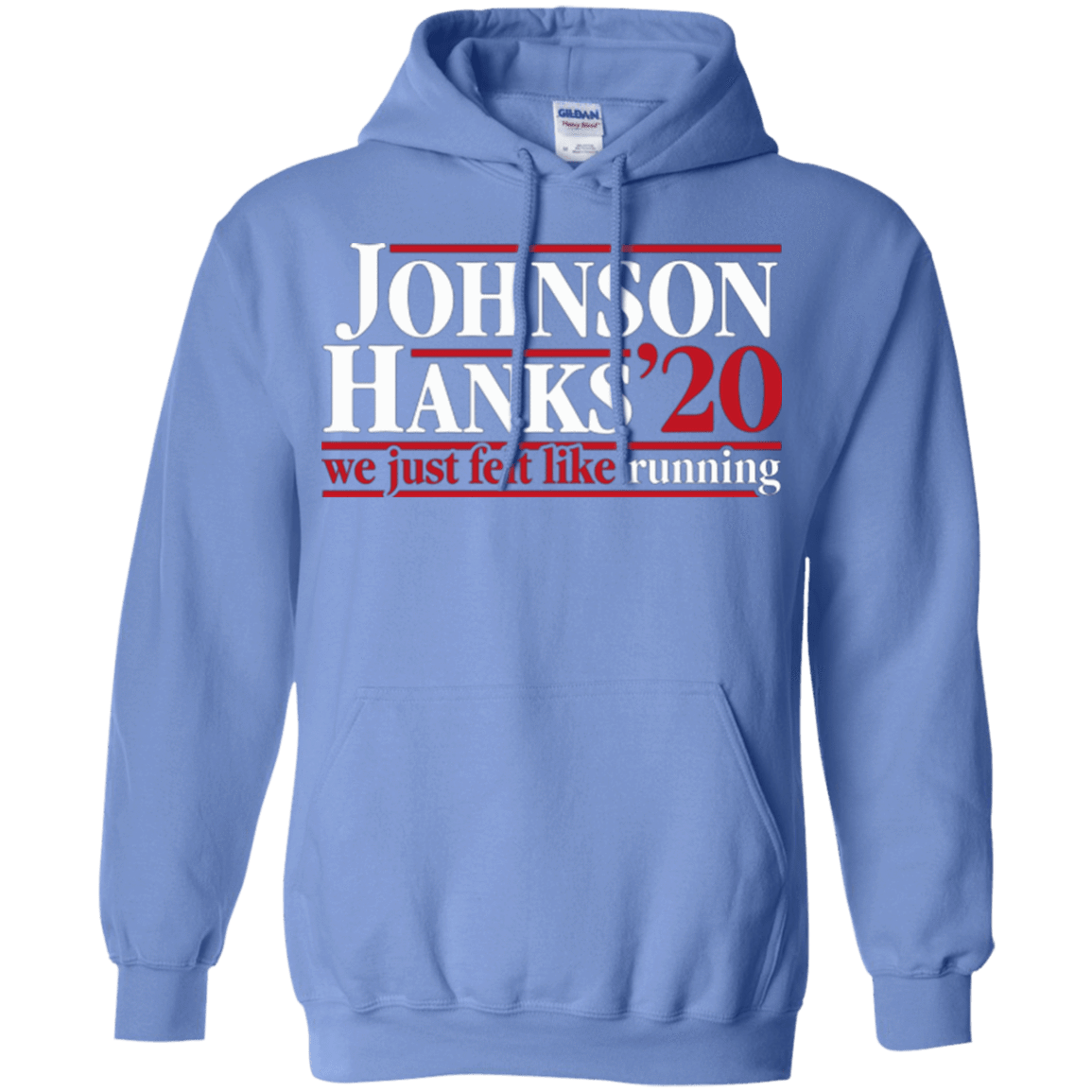 Sweatshirts Carolina Blue / Small Johnson Hanks 2020 Pullover Hoodie