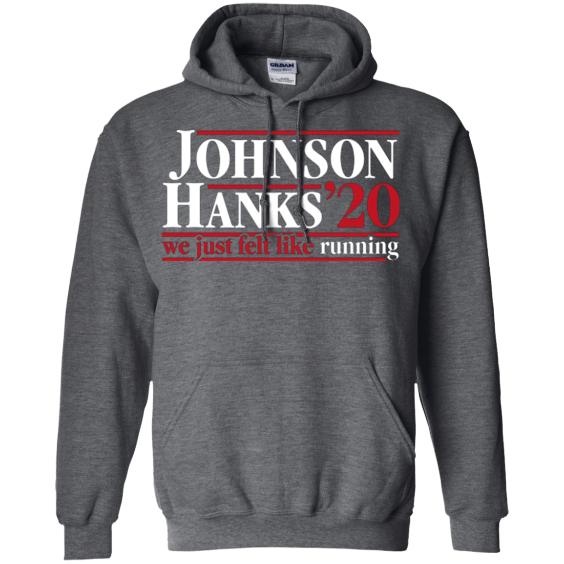 Sweatshirts Dark Heather / Small Johnson Hanks 2020 Pullover Hoodie