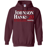 Sweatshirts Maroon / Small Johnson Hanks 2020 Pullover Hoodie