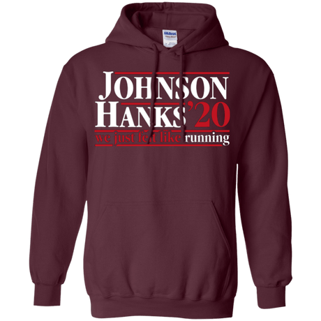 Sweatshirts Maroon / Small Johnson Hanks 2020 Pullover Hoodie