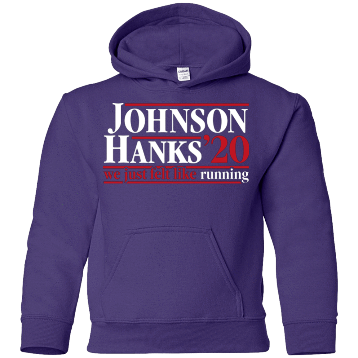 Sweatshirts Purple / YS Johnson Hanks 2020 Youth Hoodie