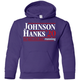 Sweatshirts Purple / YS Johnson Hanks 2020 Youth Hoodie