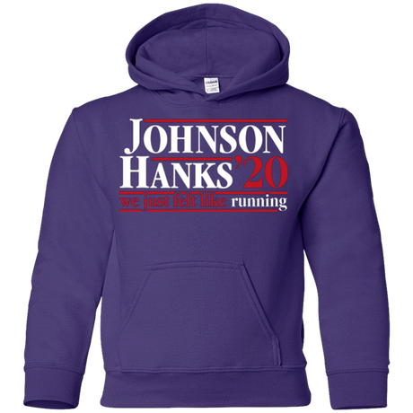 Sweatshirts Purple / YS Johnson Hanks 2020 Youth Hoodie