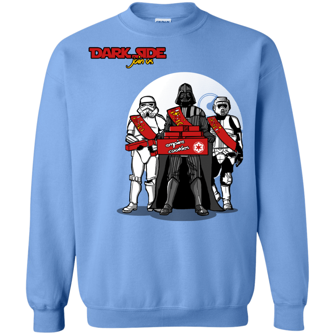 Sweatshirts Carolina Blue / S Join The Dark Side Crewneck Sweatshirt