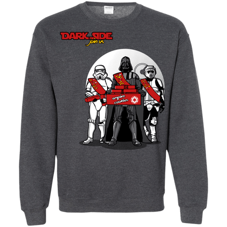 Sweatshirts Dark Heather / S Join The Dark Side Crewneck Sweatshirt