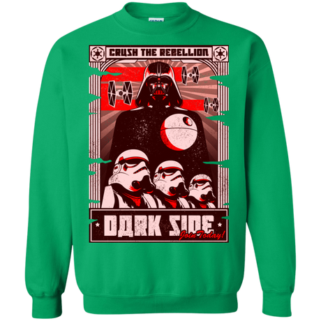 Sweatshirts Irish Green / Small Join the Dark SIde Crewneck Sweatshirt