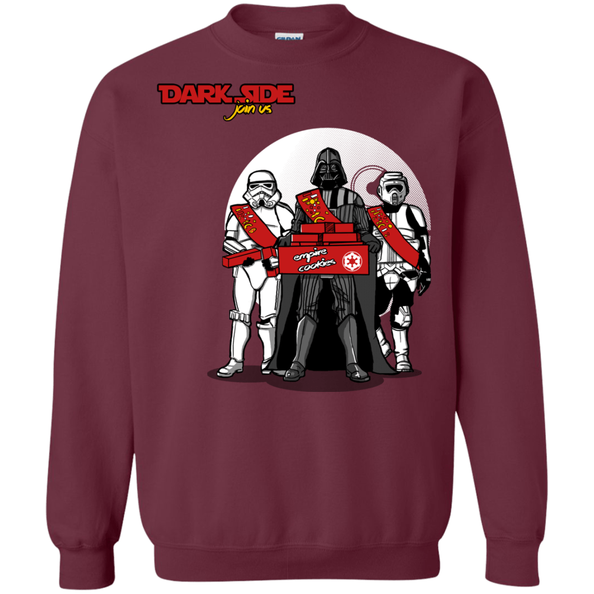 Sweatshirts Maroon / S Join The Dark Side Crewneck Sweatshirt