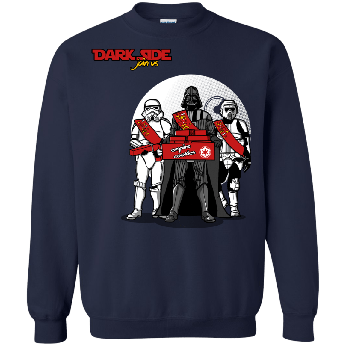 Sweatshirts Navy / S Join The Dark Side Crewneck Sweatshirt