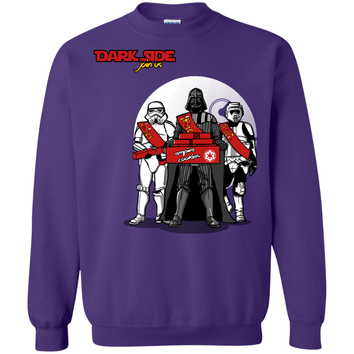 Sweatshirts Purple / S Join The Dark Side Crewneck Sweatshirt