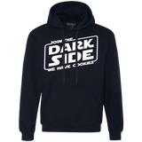 Sweatshirts Navy / S Join The Dark Side Premium Fleece Hoodie