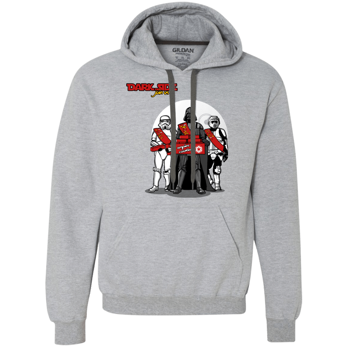 Sweatshirts Sport Grey / S Join The Dark Side Premium Fleece Hoodie