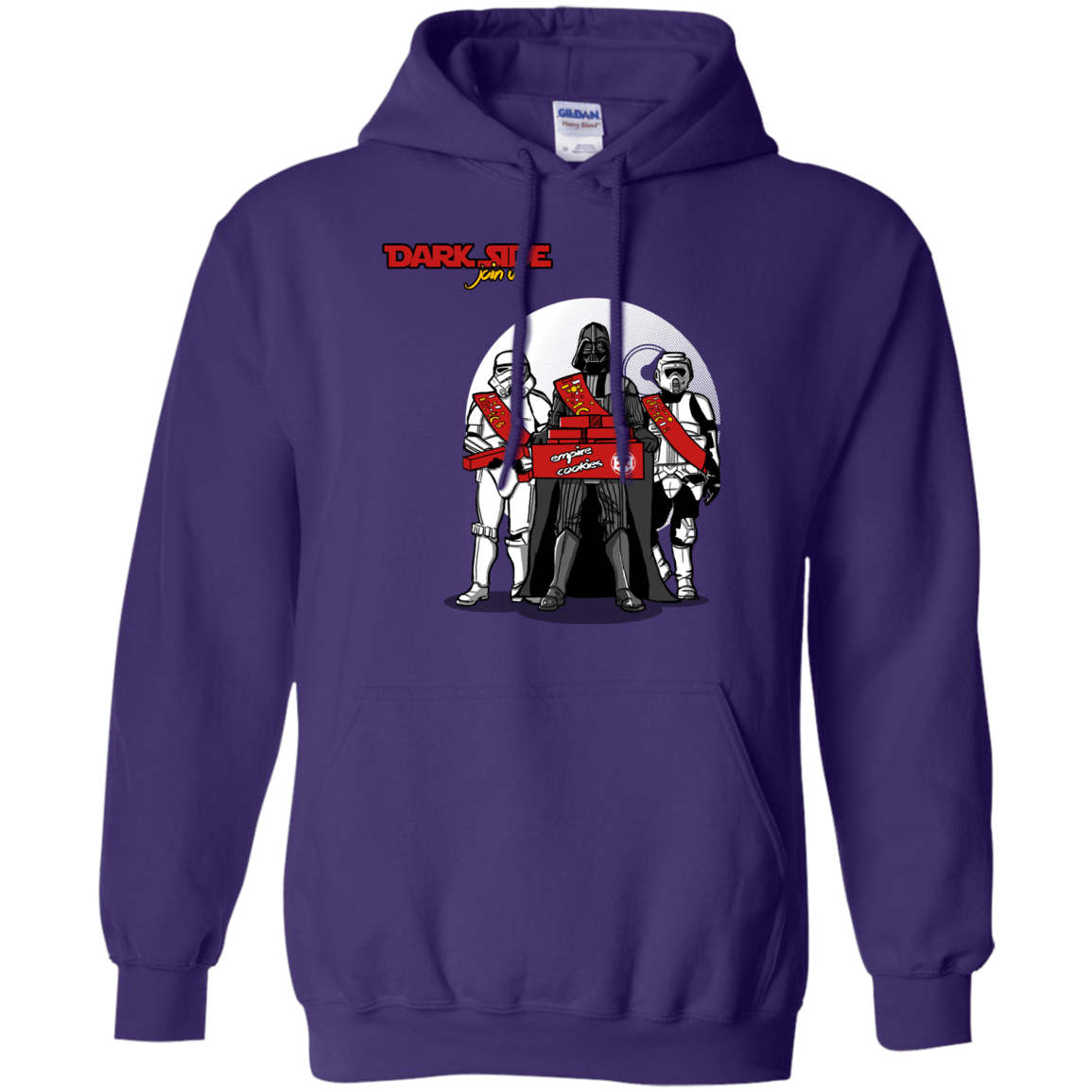 Sweatshirts Purple / S Join The Dark Side Pullover Hoodie