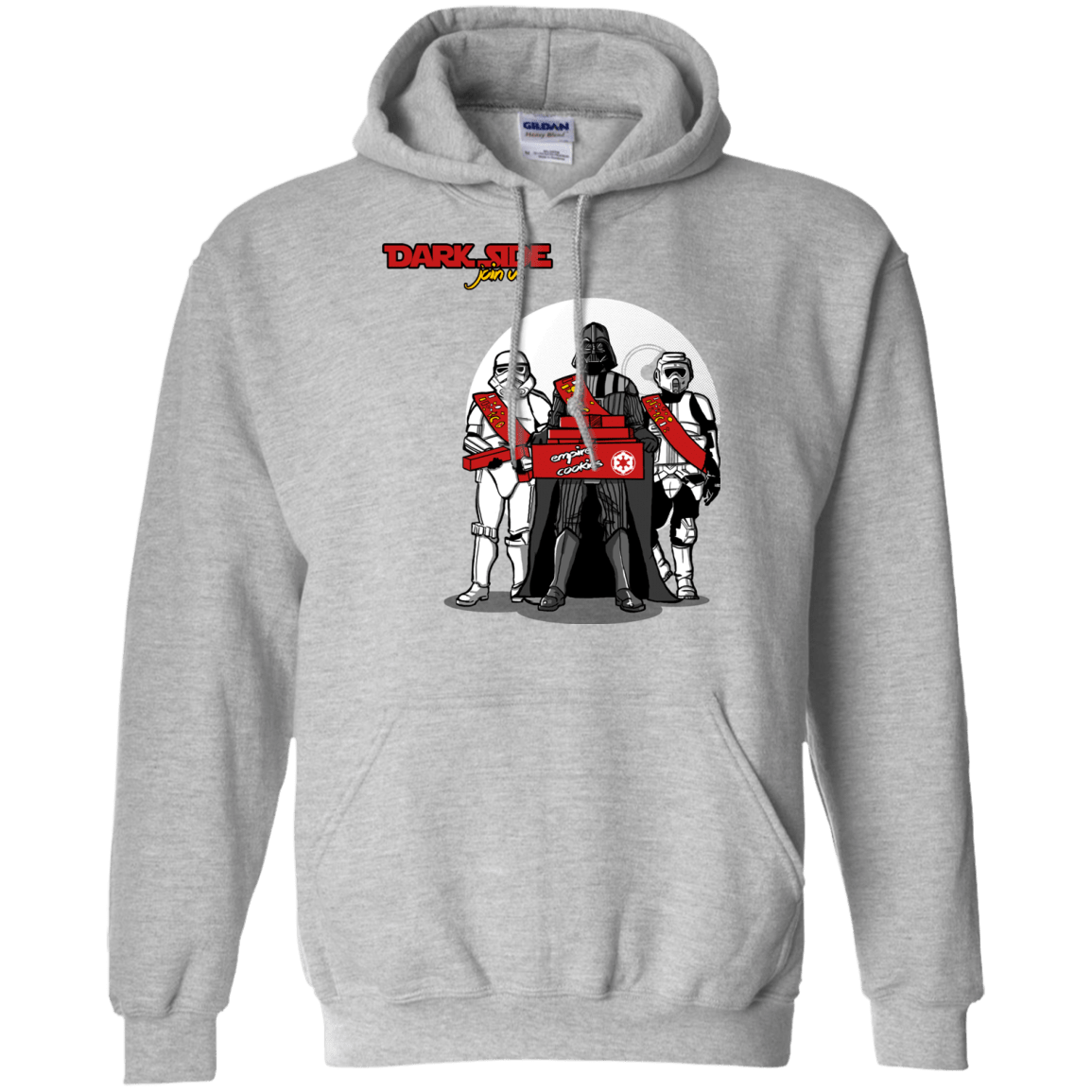 Sweatshirts Sport Grey / S Join The Dark Side Pullover Hoodie