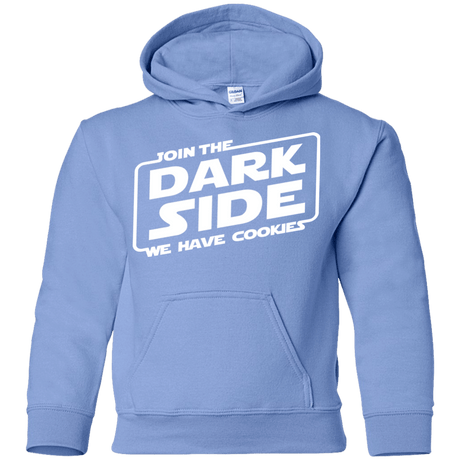 Sweatshirts Carolina Blue / YS Join The Dark Side Youth Hoodie