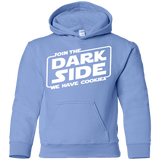 Sweatshirts Carolina Blue / YS Join The Dark Side Youth Hoodie