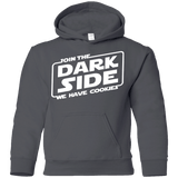 Sweatshirts Charcoal / YS Join The Dark Side Youth Hoodie