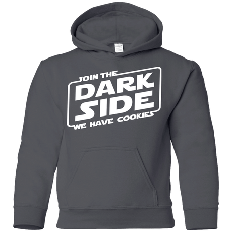Sweatshirts Charcoal / YS Join The Dark Side Youth Hoodie