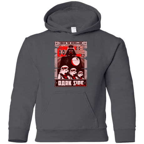 Sweatshirts Charcoal / YS Join the Dark SIde Youth Hoodie