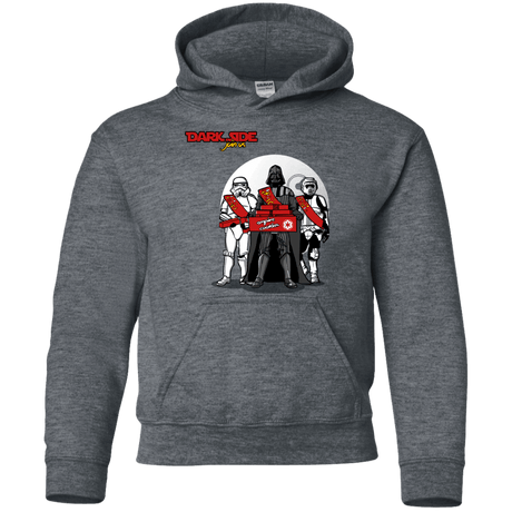 Sweatshirts Dark Heather / YS Join The Dark Side Youth Hoodie