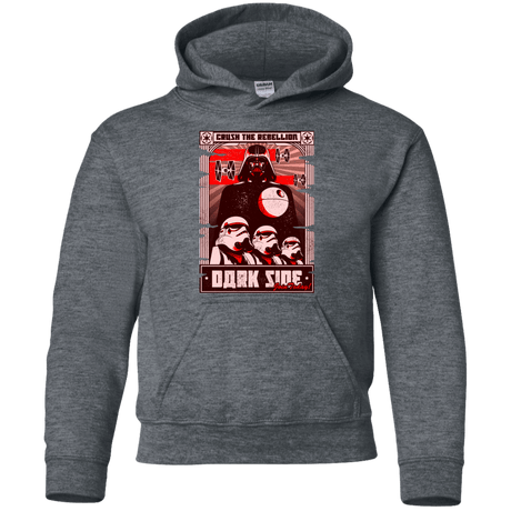 Sweatshirts Dark Heather / YS Join the Dark SIde Youth Hoodie