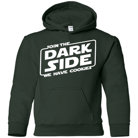 Sweatshirts Forest Green / YS Join The Dark Side Youth Hoodie