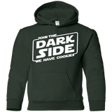 Sweatshirts Forest Green / YS Join The Dark Side Youth Hoodie