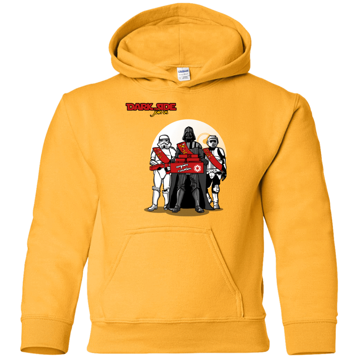 Sweatshirts Gold / YS Join The Dark Side Youth Hoodie
