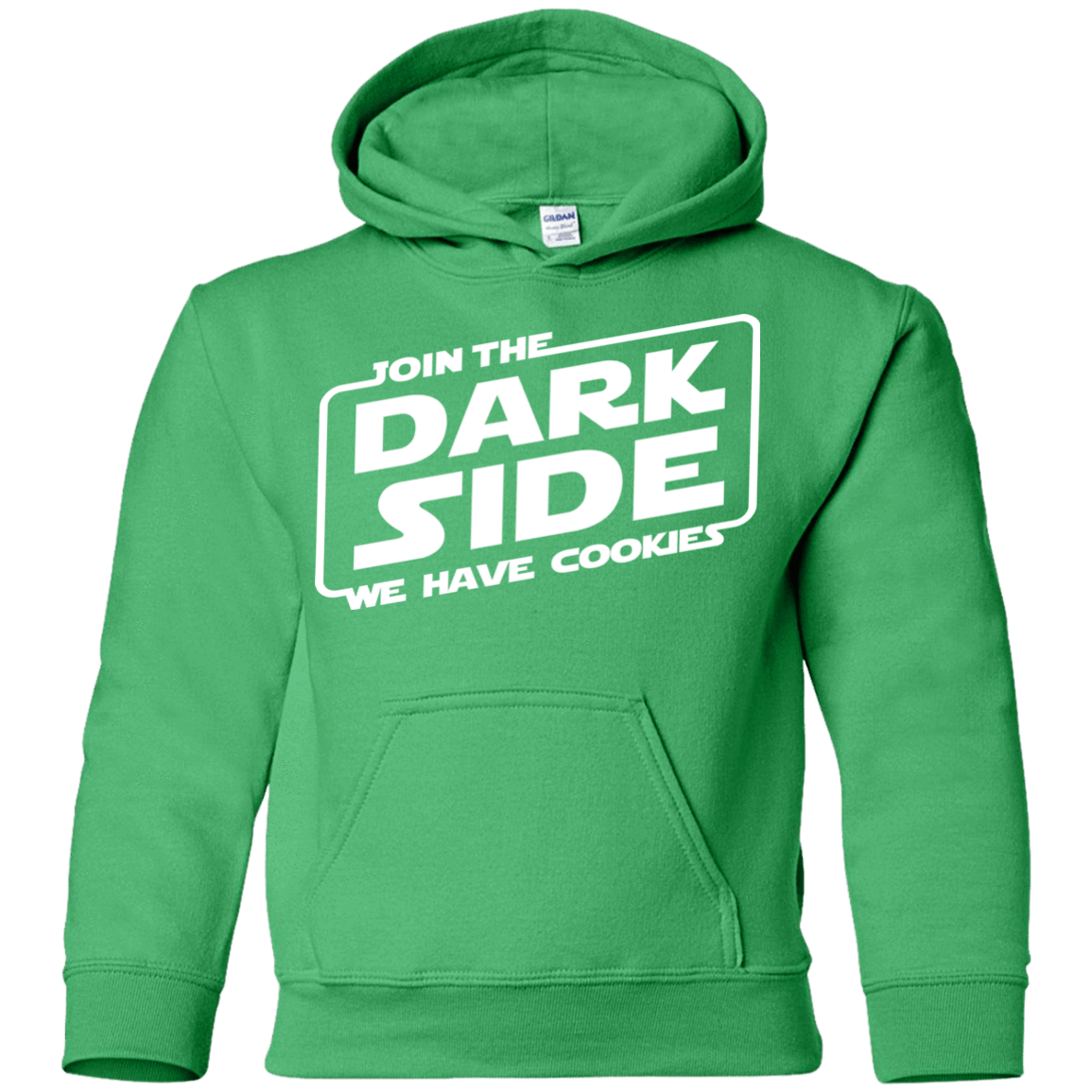 Sweatshirts Irish Green / YS Join The Dark Side Youth Hoodie