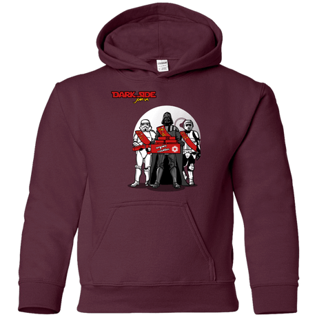 Sweatshirts Maroon / YS Join The Dark Side Youth Hoodie