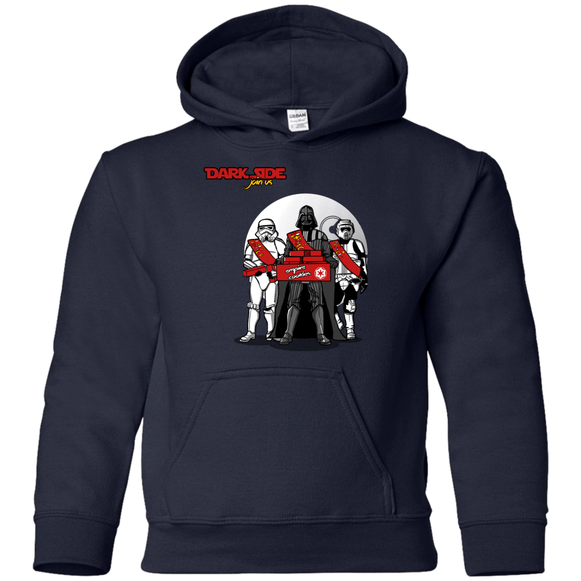 Sweatshirts Navy / YS Join The Dark Side Youth Hoodie