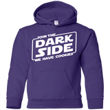 Sweatshirts Purple / YS Join The Dark Side Youth Hoodie