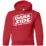 Sweatshirts Red / YS Join The Dark Side Youth Hoodie