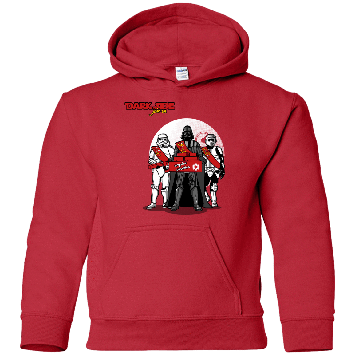 Sweatshirts Red / YS Join The Dark Side Youth Hoodie